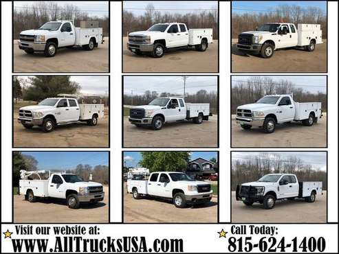 1/2 - 1 Ton Service Utility Trucks & Ford Chevy Dodge GMC WORK TRUCK for sale in Salina, KS