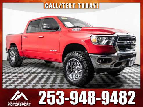 Lifted 2019 *Dodge Ram* 1500 Big Horn 4x4 - cars & trucks - by... for sale in PUYALLUP, WA
