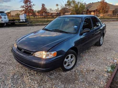 2000 Toyota corolla - cars & trucks - by owner - vehicle automotive... for sale in McKinney, TX