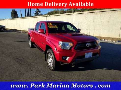 2014 Toyota Tacoma 4x4 4WD Truck DOUBLE CA Crew Cab - cars & trucks... for sale in Redding, CA
