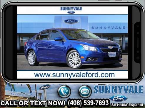 2012 Chevrolet Chevy Cruze Eco - cars & trucks - by dealer - vehicle... for sale in Sunnyvale, CA