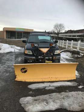 1999 F 250 XLT Triton FORD w/ PLOW for sale in Oneonta, NY