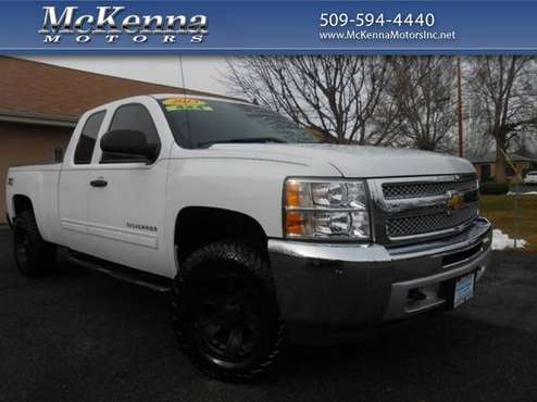 2013 Chevrolet Silverado 1500 LT 4x4 4dr Extended Cab 6.5 ft. SB for sale in Union Gap, WA