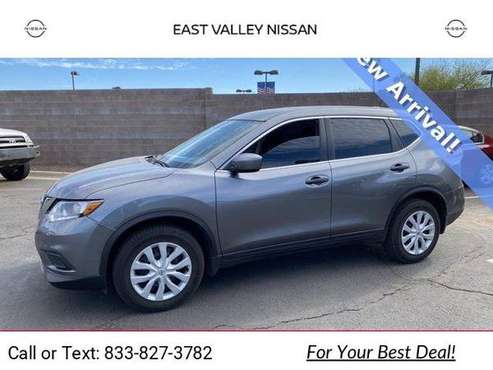 2016 Nissan Rogue S suv Gray - cars & trucks - by dealer - vehicle... for sale in Mesa, AZ