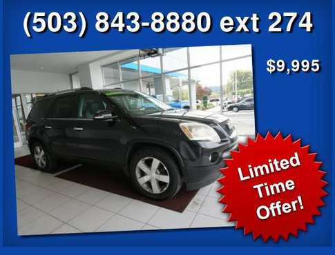 2010 GMC Acadia SLT-1 **We Offer Financing To Anyone the Law Allows** for sale in Milwaukie, OR