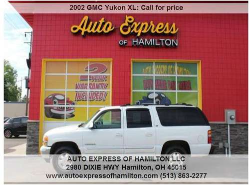 2002 GMC Yukon XL 999 Down TAX Buy Here Pay Here for sale in Hamilton, OH