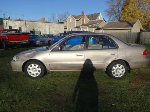2001 Toyota Corolla Sedan-E.P.A. Rated 38. MPG - cars & trucks - by... for sale in Mogadore, OH