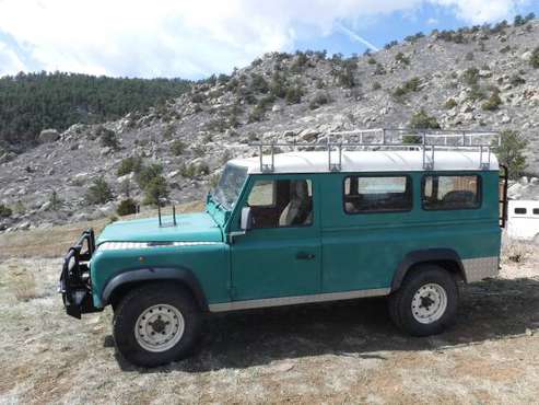 1998 Land Rover Defender 110 - cars & trucks - by owner - vehicle... for sale in Fort Collins, CO