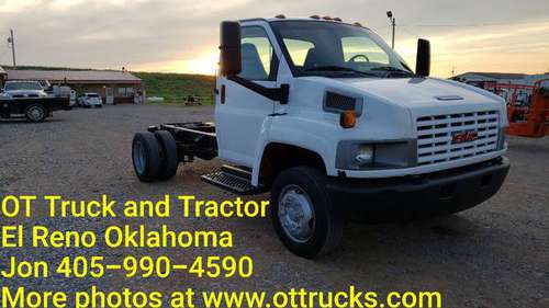 2003 GMC C4500 4500 84" CTA Chassis for 11ft Bed 8.1L Gas Auto Chassis for sale in fort smith, AR
