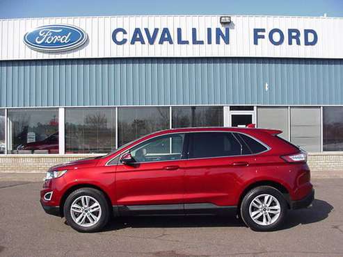 1466 2017 ford edge sel awd - - by dealer - vehicle for sale in Pine City, MN