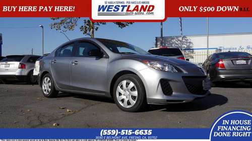 2012 Mazda 3: BUY HERE PAY HERE - cars & trucks - by dealer -... for sale in Fresno, CA