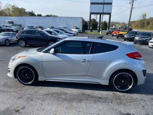 2013 HYUNDAI VELOSTER--TURBO--3DR COUPE--92K MILES--SILVER - cars &... for sale in Lenoir, NC