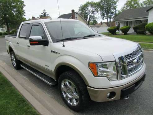 2012 Ford F-150 Lariat 4x4 4dr SuperCrew Styleside 6.5 ft. SB Pickup... for sale in Uniondale, NY