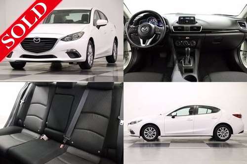 *BLUETOOTH - 41 MPG HWY* White 2014 Mazda 3 i TOURIG Sedan - cars &... for sale in Clinton, AR