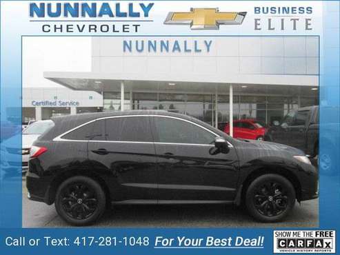 2018 Acura RDX Advance Package suv Crystal Black Pearl for sale in Bentonville, MO