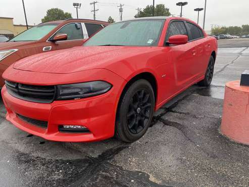*CLEAN* 2018 DODGE CHARGER GT AWD *LOW MILES* - cars & trucks - by... for sale in Norman, KS
