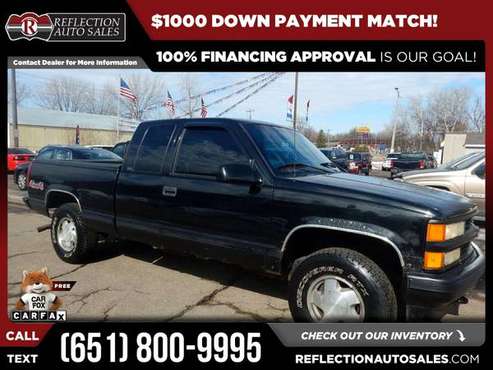 1996 Chevrolet C/K 1500 FOR ONLY 50/mo! - - by dealer for sale in Oakdale, MN