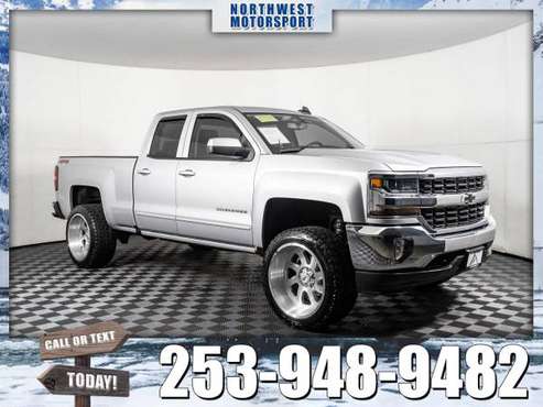 Lifted 2019 *Chevrolet Silverado* 1500 LT 4x4 - cars & trucks - by... for sale in PUYALLUP, WA