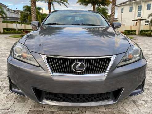 2012 Lexus is250 (2)owner clean title no accident the car runs... for sale in Naples, FL