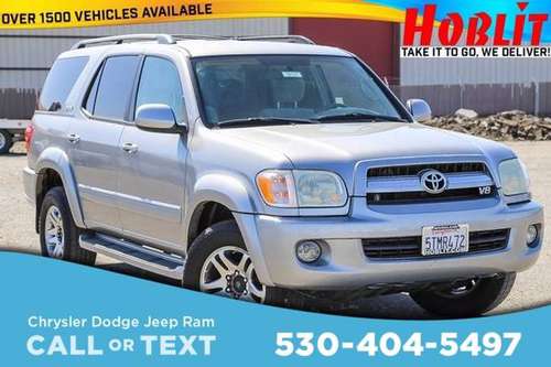 2006 Toyota Sequoia SR5 - - by dealer - vehicle for sale in Woodland, CA