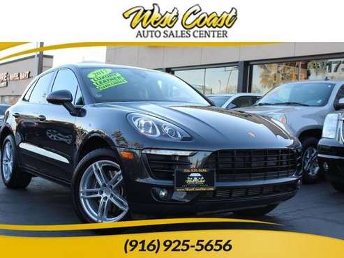 2017 Porsche Macan AWD and Turbo and Extra Clean Must See suv for sale in Sacramento, NV
