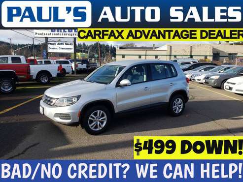 2013 VOLKSWAGEN TIGUAN AWD **BAD CREDIT IS NO PROBLEM HERE!!!** -... for sale in Eugene, OR
