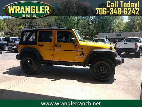 2009 Jeep Wrangler Unlimited X 4WD - - by dealer for sale in Cleveland, SC