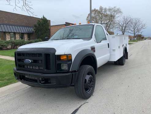 2009 Ford F550 Utility 6 4 Turbo Diesel Low Miles for sale in Addison, IL