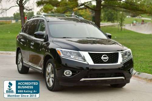 2013 Nissan Pathfinder Platinum 4x4 4dr SUV 96,334 Miles - cars &... for sale in Omaha, NE