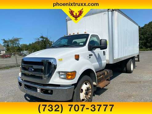 2013 FORD F-650 F650 F 650 Long Chassis Truck GAS BOX TRUCK for sale in Staten Island, NJ