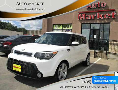 2016 Kia Soul + 4dr Crossover $0 Down WAC/ Your Trade - cars &... for sale in Oklahoma City, OK