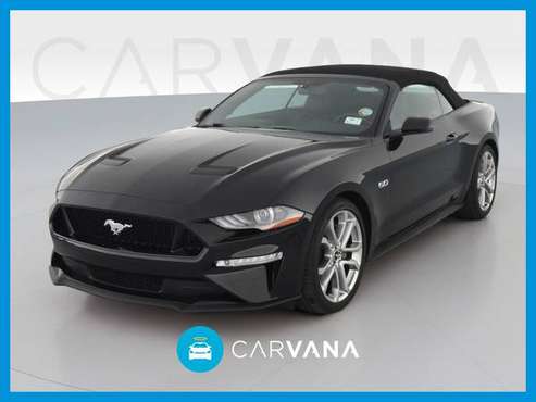 2018 Ford Mustang GT Premium Convertible 2D Convertible Black for sale in Covington, OH