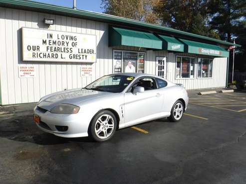 2006 HYUNDAI TIBURON GT LOAD 800$ DOWN FREE TV - cars & trucks - by... for sale in Machesney Park, IL