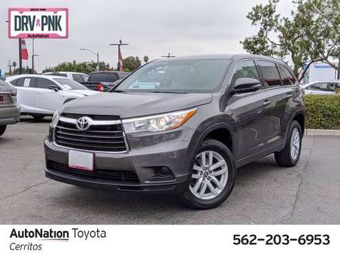 2016 Toyota Highlander LE SKU:GS022961 SUV - cars & trucks - by... for sale in Cerritos, CA