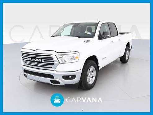 2020 Ram 1500 Quad Cab Big Horn Pickup 4D 6 1/3 ft pickup White for sale in Long Beach, CA