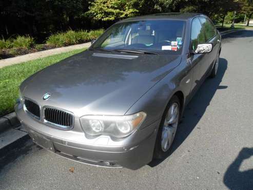 2003 BMW 745li - - by dealer - vehicle automotive sale for sale in Rockville, District Of Columbia