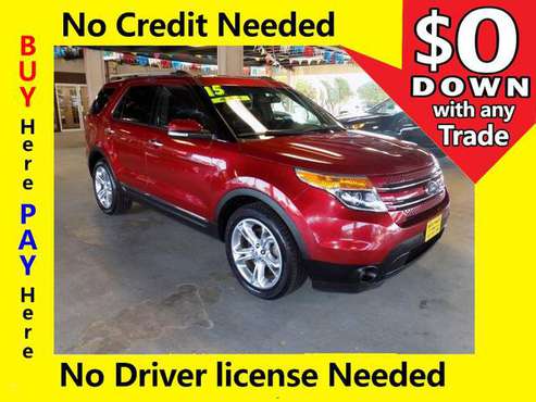 2015 FORD EXPLORER-Limited-4X4 for sale in okc, OK
