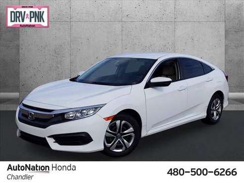 2017 Honda Civic LX SKU:HE071820 Sedan - cars & trucks - by dealer -... for sale in Chandler, AZ