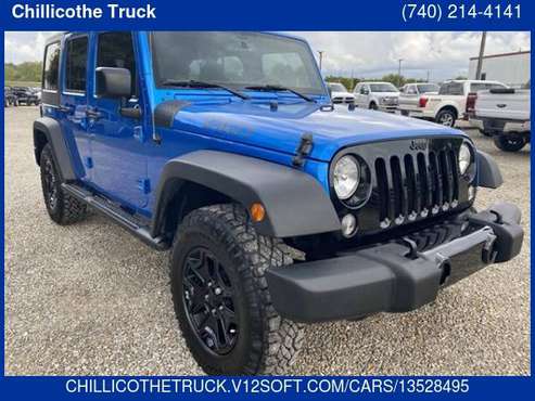 2015 Jeep Wrangler Unlimited Sport - cars & trucks - by dealer -... for sale in Chillicothe, OH