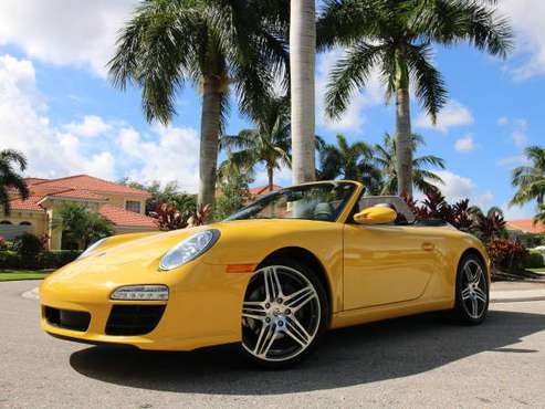 2008 Porsche Carrera Cabriolet Manual only 17414 original miles. Must for sale in Naples, FL
