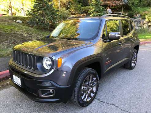 2016 Jeep Renegade Anniversary Edt 4WD --Clean title, Navi,... for sale in Kirkland, WA