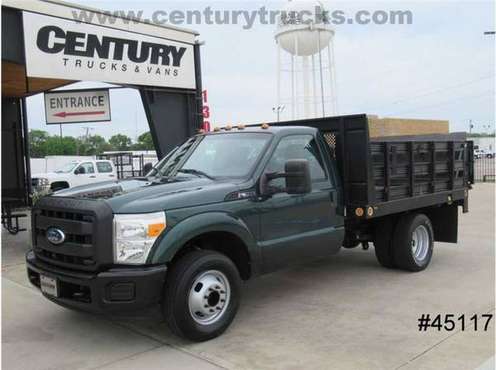 2011 Ford F350 DRW Regular Cab Green For Sale GREAT PRICE! - cars for sale in Grand Prairie, TX