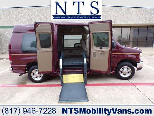 2008 FORD E150 HIGHTOP WHEELCHAIR LIFT HANDICAPPED MOBILITY CONV VAN... for sale in Irving, LA