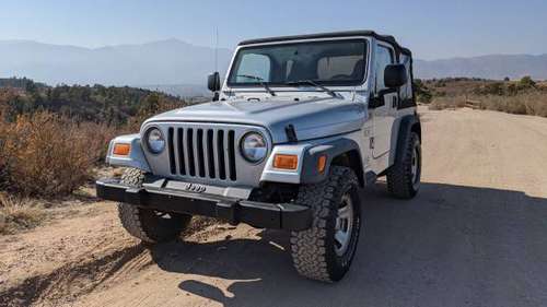 2005 Jeep Wrangler X - cars & trucks - by dealer - vehicle... for sale in Colorado Springs, CO