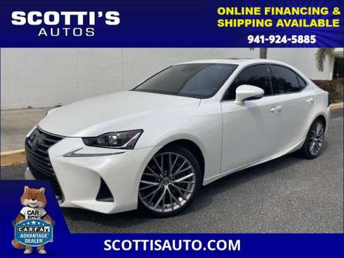 2017 Lexus IS IS Turbo~PEARL WHITE~ 1-OWNER~ CLEAN CARFAX~ BEST... for sale in Sarasota, FL
