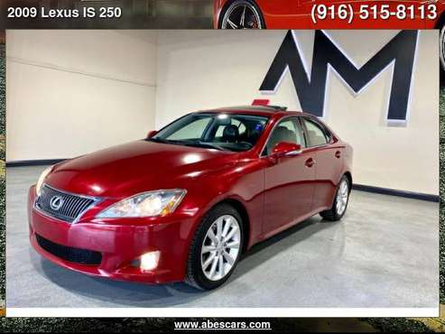 2009 LEXUS IS 250 4DR SPORT SDN AUTO RWD - cars & trucks - by dealer... for sale in Sacramento , CA