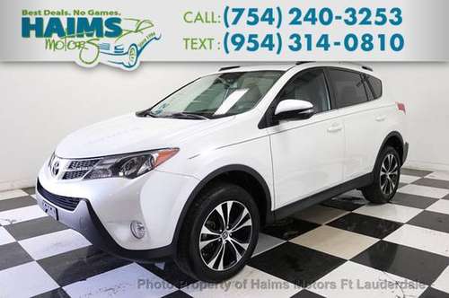 2015 Toyota RAV4 FWD 4dr Limited for sale in Lauderdale Lakes, FL