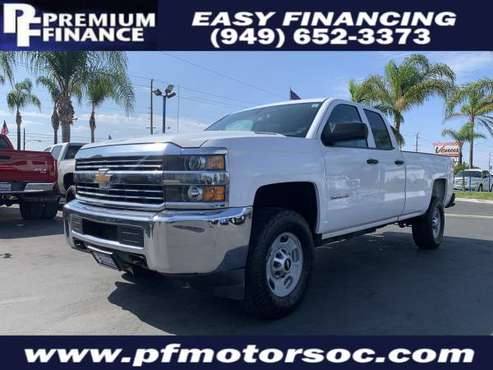 R3. 2015 CHEVY SILVERADO 2500 HD CREW CAB DIESEL 4X4 LEATHER 1 OWNER for sale in Stanton, CA