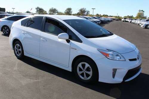 2014 Toyota Prius White Good deal!***BUY IT*** - cars & trucks - by... for sale in Peoria, AZ