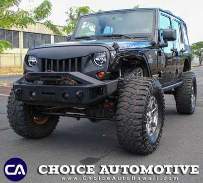 2015 *Jeep* *Wrangler Unlimited* *LIFTED RUBICON* Bl - cars & trucks... for sale in Honolulu, HI